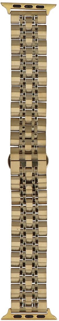 GlacierX bransoleta do smartwatcha Multi-Link Bracelet Gold do Apple Watch 42/44/45/49mm Złota