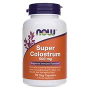 Serce i układ krążenia - Now Foods Super Colostrum 500 mg Suplement diety 90 kaps. - miniaturka - grafika 1