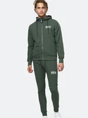 Dresy męskie - Komplet dresowy BENLEE HACKBERRY oliwkowy-M - miniaturka - grafika 1