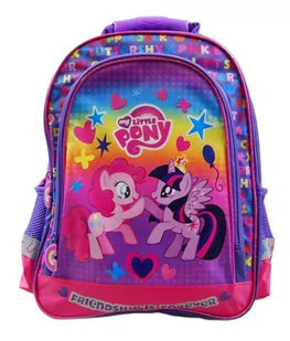Plecak szkolny My Little Pony Majewski 3 komory - Plecaki szkolne i tornistry - miniaturka - grafika 1