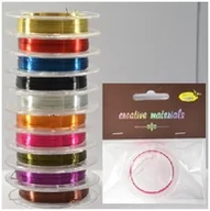 Dekoratorstwo - Drut Jubilerski Miedziany 0,30 M/10Mb Różowy, Galeria Hobby - miniaturka - grafika 1