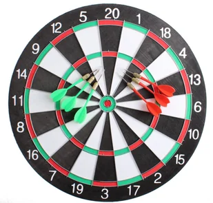 VS, Dart kartonowy 40,5cm + 6 rzutek - Dart - miniaturka - grafika 1