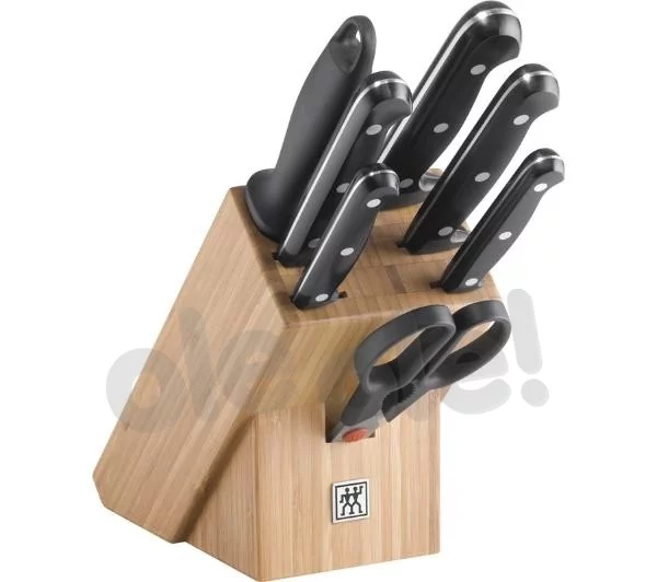 Zwilling TWIN Chef 2 Blok Zestaw noży, bambus 8 cz. 315 x 115 x 280 mm 34931-003-0