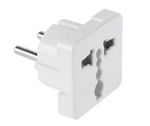 Adapter sieciowy wtyk Pl - gniazdo uniwersalne - Adaptery i przejściówki - miniaturka - grafika 1