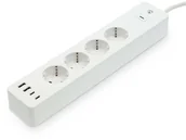 Listwy zasilające - Nedis SmartLife WIFIP313FWT smart extension cord, 16 A, 3680 W - miniaturka - grafika 1