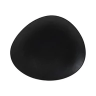 Talerze - Secret de Gourmet Talerz deserowy GALET 23 cm kolor czarny 154476B - miniaturka - grafika 1