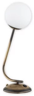 Lemir Nol lampa stołowa 1-punktowa patyna O2908 L1 PAT - Lampy stojące - miniaturka - grafika 1