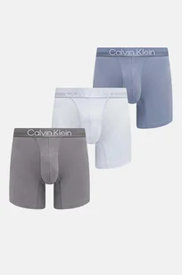 Calvin Klein Underwear bokserki 3-pack męskie kolor niebieski - Majtki męskie - miniaturka - grafika 1