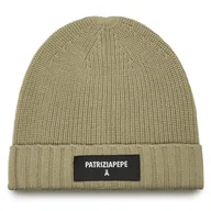 Czapki damskie - Czapka Patrizia Pepe 2F0111/K9O3A-B848 Szary - miniaturka - grafika 1