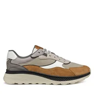 Sneakersy męskie - Sneakersy Geox U Spherica Actif X1 U55HUA 01422 C5ZS6 Brązowy - miniaturka - grafika 1