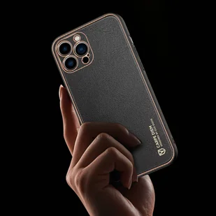 Dux Ducis Yolo eleganckie etui pokrowiec ze skóry ekologicznej iPhone 13 Pro Max czerwony - Etui i futerały do telefonów - miniaturka - grafika 17