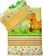 Pościel dla dzieci - Pościel do wózka kołyski gondoli BAWEŁNA - DINO - miniaturka - grafika 1