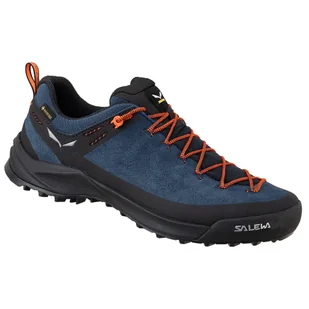 Buty męskie Salewa Wildfire Leather GTX M Rozmiar butów (UE): 41 / Kolor: ciemnoniebieski - Buty trekkingowe męskie - miniaturka - grafika 1