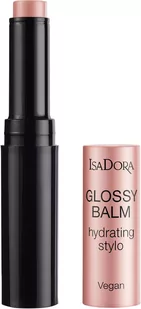 IsaDora Glossy Balm Hydrating Stylo 41 Pink Silk - Błyszczyki do ust - miniaturka - grafika 1