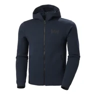Bluzy męskie - Męska Bluza HELLY HANSEN HP OCEAN FZ JACKET 2.0 34264_597 – Granatowy - miniaturka - grafika 1