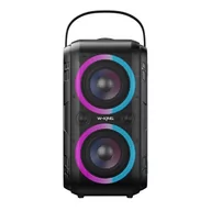 Głośniki komputerowe - Głośnik bezprzewodowy Bluetooth W-KING T9-2 80W (czarny) - miniaturka - grafika 1