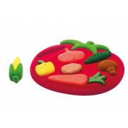 Sortery dla dzieci - Rubbabu Sorter 3D kształty warzywa - miniaturka - grafika 1