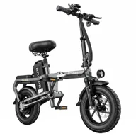 Rowery elektryczne - ENGWE O14 Electric Bike 14*2.125 inch Tire 48V 250W Motor 25km/h Speed 15.6Ah Battery 72km Mileage - Grey - miniaturka - grafika 1