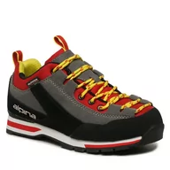 Buty trekkingowe męskie - Trekkingi Alpina Royal 627M-1 Red/Grey - miniaturka - grafika 1