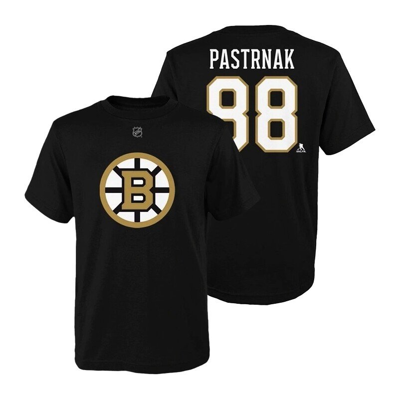 Koszulka dziecięca Fanatics David Pastrnak Boston Bruins XL