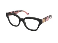 Okulary korekcyjne, oprawki, szkła - Dioptrie szkieł Gucci GG1424O 012 - miniaturka - grafika 1
