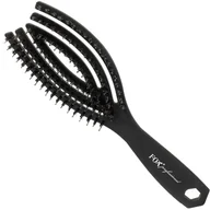 Szczotki i grzebienie do włosów - Szczotka do włosów Fox Flex Brush nylon&boar black mat 1509310 - miniaturka - grafika 1