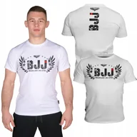 Koszulki męskie - Beltor Koszulka Męska Slim Bjj T-shirt Sportowy Rozmiar S Bawełna - miniaturka - grafika 1