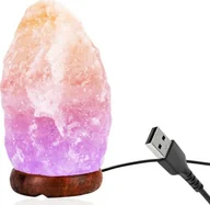 Lampy stojące - Lampa solna jonizator sól Himalajska wysokość 13cm - miniaturka - grafika 1