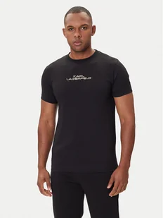KARL LAGERFELD T-Shirt 755061 554242 Czarny Regular Fit - Koszulki męskie - miniaturka - grafika 1