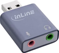 Adaptery i przejściówki - InLine® USB Audio Soundadapter, USB-A - miniaturka - grafika 1