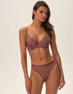 Biustonosze - Biustonosze push-up Lynn - fioletowy 65F - miniaturka - grafika 1