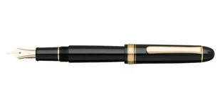 Pióro Wieczne Platinum # 3776 Century Black in Black GT - Pióra wieczne - miniaturka - grafika 1