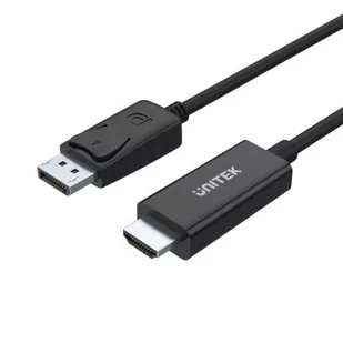 Unitek Y-5118CA kabel Displayport to HDMI M 1,8m - Kable komputerowe i do monitorów - miniaturka - grafika 2