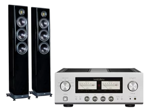 Luxman L-507Z (srebrny) + VELA FS409 (czarny) - Zestawy stereo - miniaturka - grafika 1