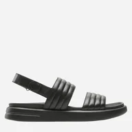 Sandały damskie - Sandały damskie skórzane Geox D35PAA000TU 36 (3UK) 23.4 cm Czarne (8056206037182) - miniaturka - grafika 1