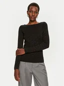 Swetry damskie - Boss Sweter Ferenti 50521371 Szary Slim Fit - miniaturka - grafika 1