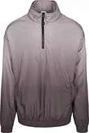 Kurtki męskie - Urban Classics Kurtka męska Windbreaker Gradient Pull Over Jacket, czarny/szary, XXL - miniaturka - grafika 1
