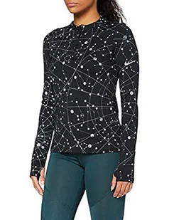 Nike Damski element Flsh Top bluza damska czarny czarny/odblaskowy srebrny S - Bluzy damskie - miniaturka - grafika 1