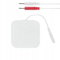 Masażery - Elektrody Żelowe Tens Ems 4X4 Cm Nakładki Pady Do Elektrostymulatora 1 Szt - miniaturka - grafika 1