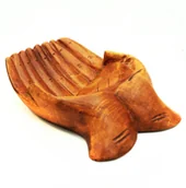 Tace i patery - DREWNIANA MISA PATERA DŁONIE INDONEZJA - miniaturka - grafika 1