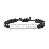 Bransolety męskie - Bransoletka Męska Police PJ26453BSB.01 Nylon 19 cm - miniaturka - grafika 1