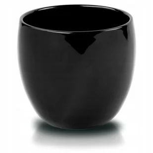 Doniczka Ceramiczna Kula 11 Cm Czarna - Donice - miniaturka - grafika 1
