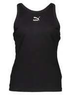 Koszulki i topy damskie - Puma Top w kolorze czarnym - miniaturka - grafika 1