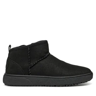 Botki Geox Theleven J46HUC 000AU C9999 M Czarny - Buty dla dziewczynek - miniaturka - grafika 1