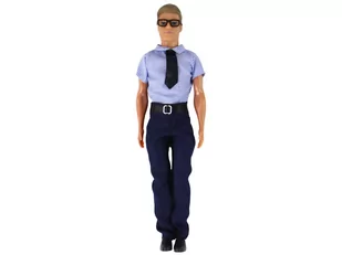 Lalka Dla Dzieci Mężczyzna Kevin Elegancki Strój Koszula Niebieska - Domki dla lalek - miniaturka - grafika 2