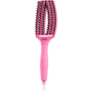 Olivia Garden Fingerbrush Combo, szczotka do włosów, Amazonki róż po zdrowie, Bubble Pink - Szczotki i grzebienie do włosów - miniaturka - grafika 1