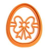 Formy do ciast - Foremka Jajko Wielkanocne 9 Pisanka Kokarda - miniaturka - grafika 1