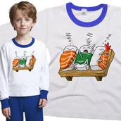 Piżamy dla dziewczynek - Piżama dziecięca Śpiące Sushi Nigiri 110/116 - VoloDonum - miniaturka - grafika 1