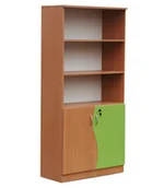 Meble do szkół i przedszkoli - Regał szkolny z szafką Fala 23, szer. 800 mm - miniaturka - grafika 1
