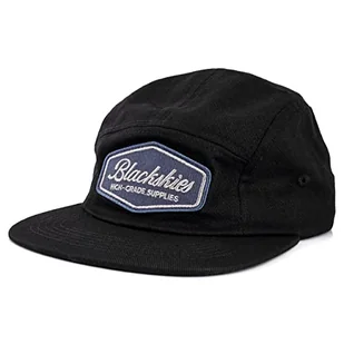 Blackskies Oasis 5-panelowa czapka z daszkiem, uniseks, czapka bejsbolowa, czapka snapback, regulowana, rozmiar uniwersalny, Oasis kruczoczarny, jeden rozmiar - Czapki damskie - miniaturka - grafika 1